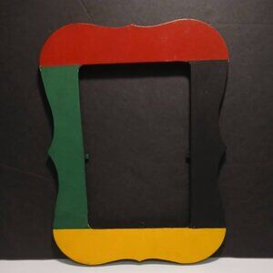 Afrocentric Picture Frame / African Pride Picture Frame / Rasta Picture Frame